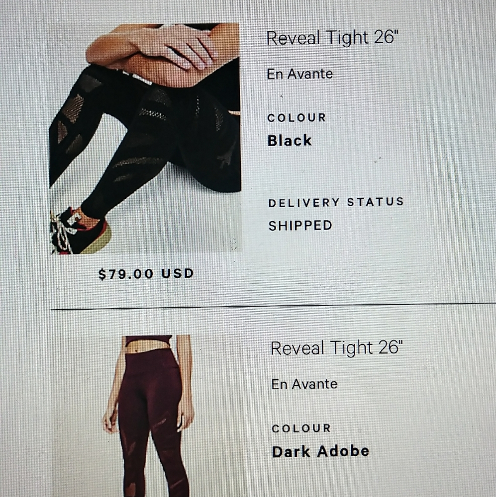 Lululemon Leggings Reveal tight
